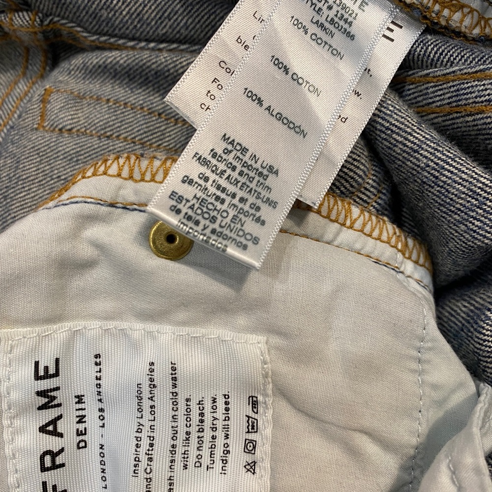 Frame Jeans. Size 27. - Picture 6 of 6